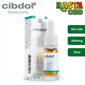 HUILE DE CBD 2.0 CIBDOL 10% 1000mg HUILE DE CBD 2.0 CIBDOL 10% 1000mg Cibdol - 1