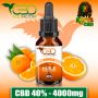 HUILE DE CBD WEED FACTORY 40% 4000mg - Orange WEED FACTORY - 1