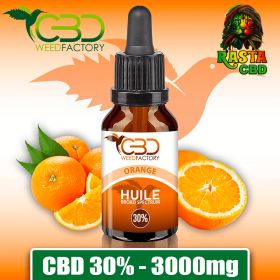 HUILE DE CBD WEED FACTORY 30% 3000mg - Orange HUILE DE CBD WEED FACTORY 30% 3000mg - Orange WEED FACTORY - 1