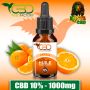 HUILE DE CBD WEED FACTORY 10% 1000mg - Orange WEED FACTORY - 1