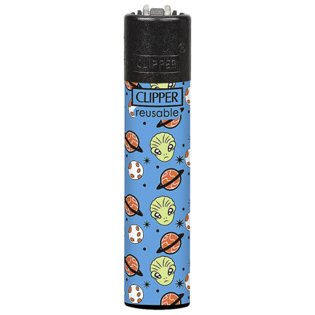 BRIQUET CLIPPER UFO DECOR ALIEN CLIPPER - 1