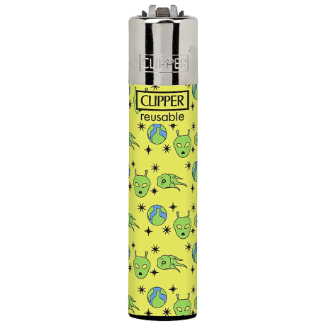 BRIQUET CLIPPER UFO DECOR ALIEN CLIPPER - 3