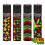 BRIQUET CLIPPER RASTA DECOR FEUILLE CLIPPER - 5