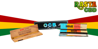 Feuilles à Rouler pour CBD - RAW, OCB, BEUZ | Rasta CBD